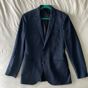 Men's Navy Suit Jacket